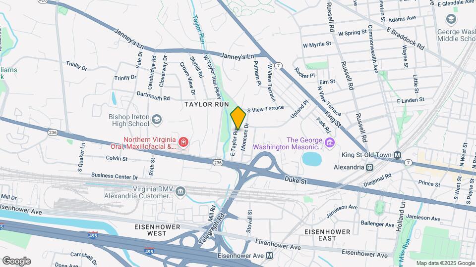 113 E Taylor Run Pkwy Map and Location Details