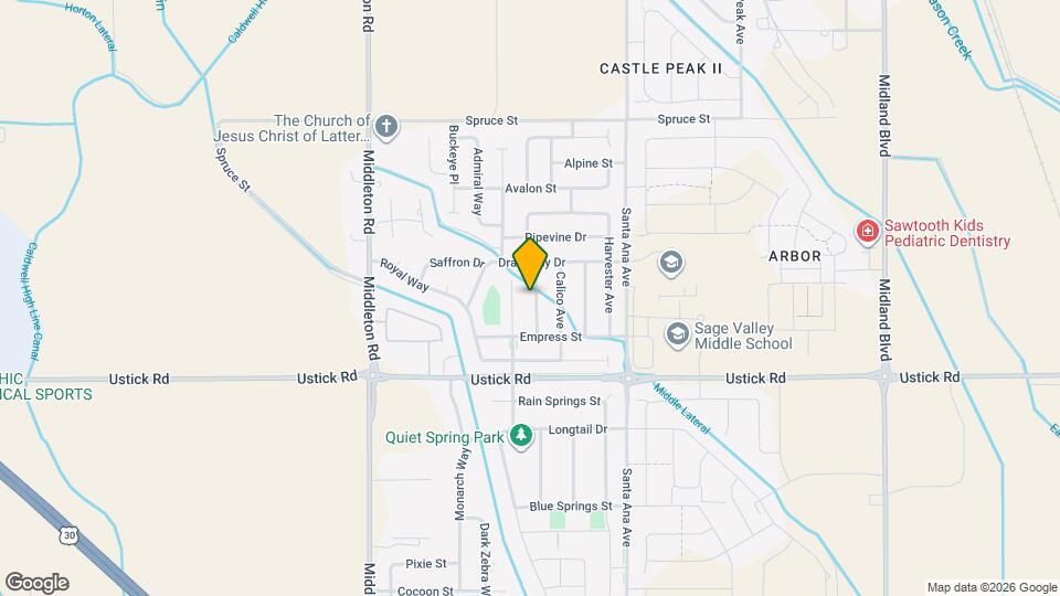 18159 Spicebush Ave Map and Location Details