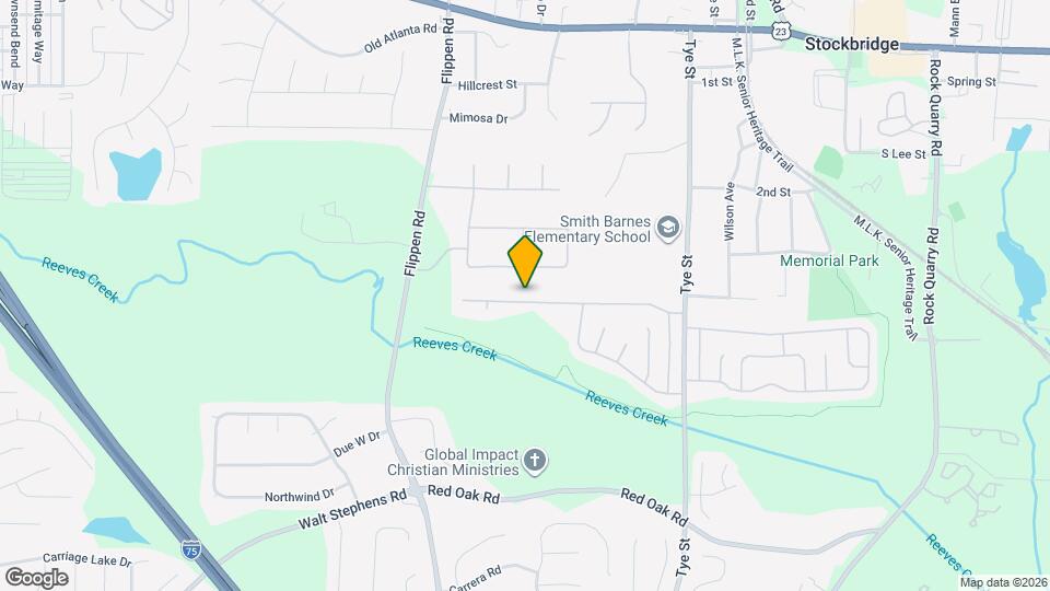 172 Glynn Addy Dr Map and Location Details