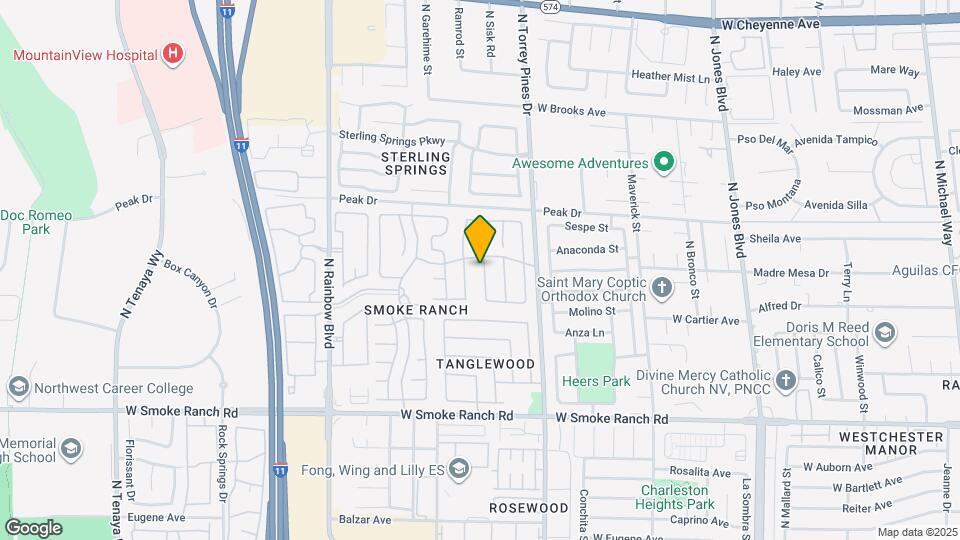 2633 Island Brook Dr Map and Location Details