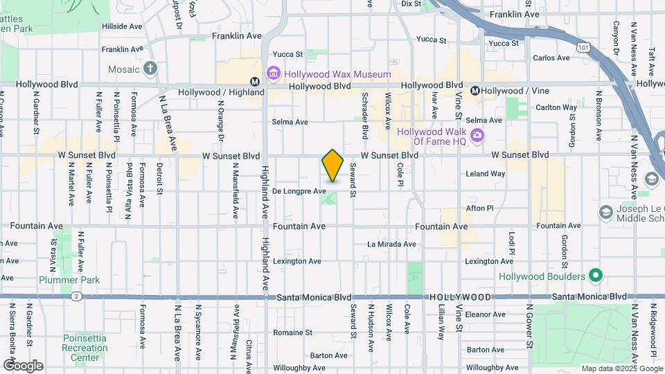 6635 De Longpre Ave Mapa y Detalles de la Ubicación