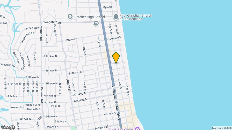 1318 2nd St N Map and Location Details