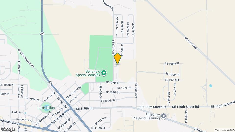 10583 SE 67 Ct Map and Location Details