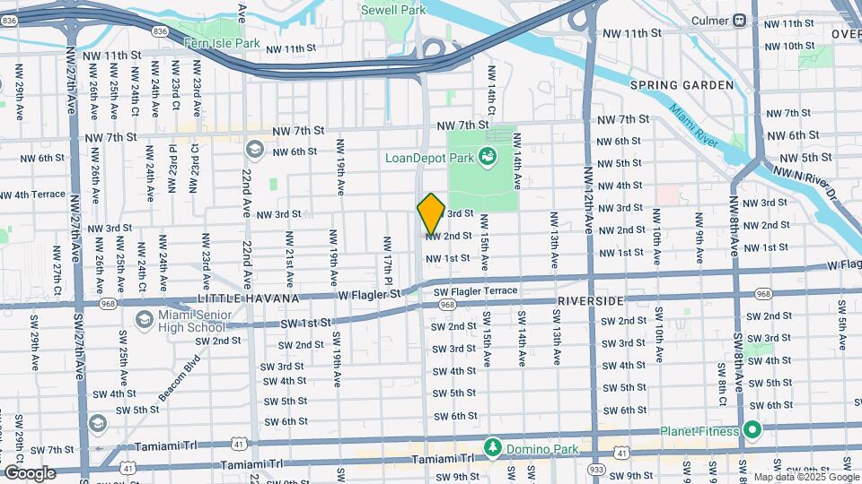 1646 NW 2nd St Map and Location Details