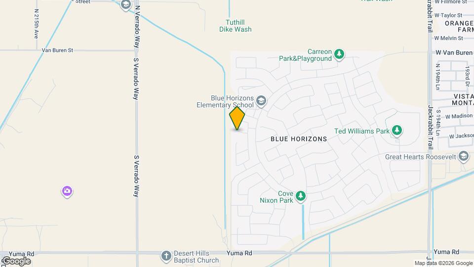 20267 W Morning Glory St Map and Location Details