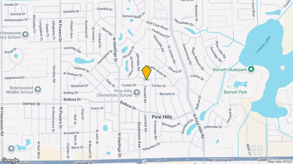 1203 Ferndell Rd Map and Location Details