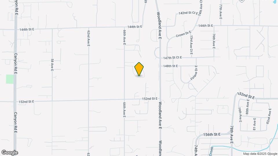 6622 149th St Ct E Map and Location Details