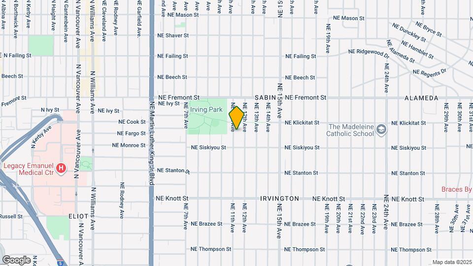 3206 NE 11th Ave Map and Location Details