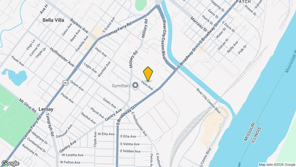 117 Horn Ave Mapa y Detalles de la Ubicación
