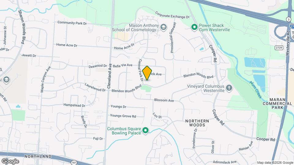2724 Blendon Woods Blvd Map and Location Details