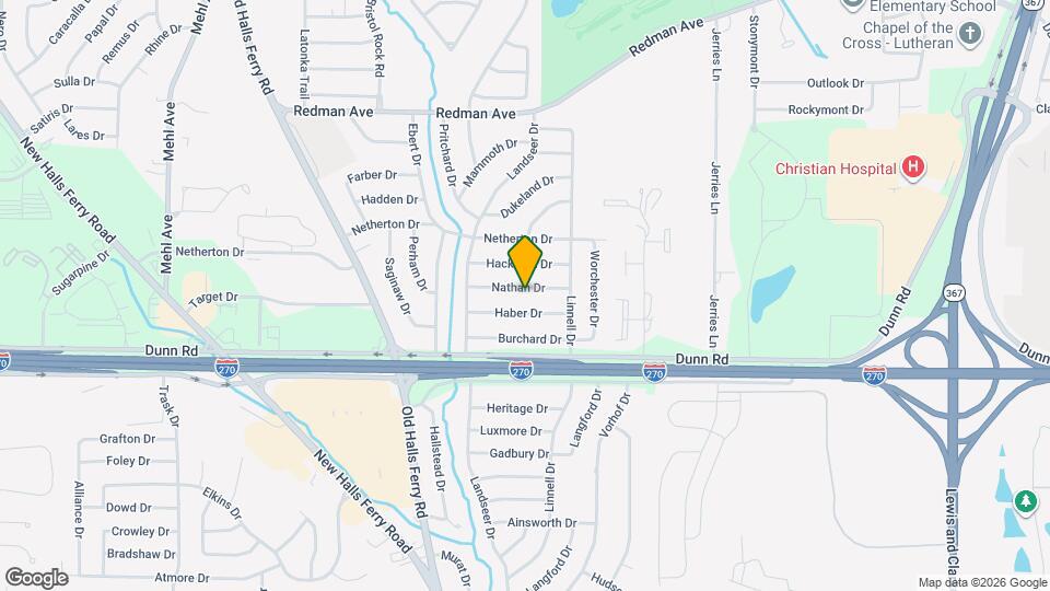 2536 Nathan Dr Map and Location Details