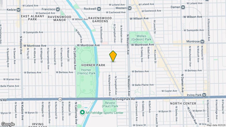 2474 W Hutchinson St Map and Location Details