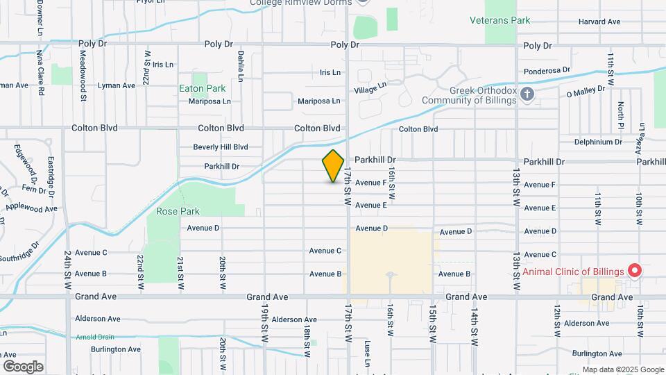1716 Avenue F Map and Location Details