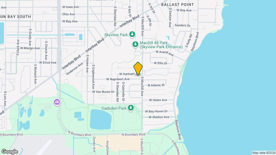 3103 W Napoleon Ave Map and Location Details