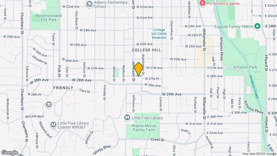 524 W 27th Pl Map and Location Details