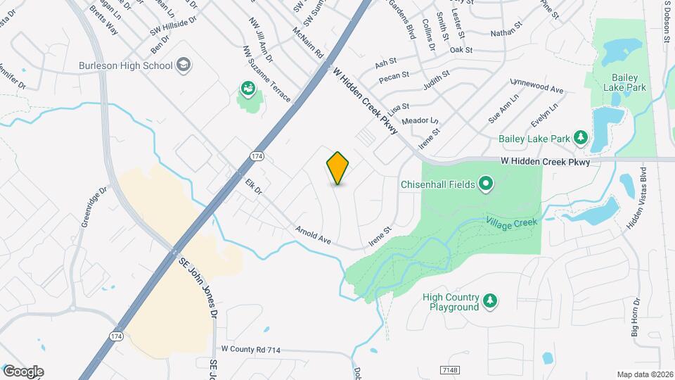 1101 Darren Dr Mapa y Detalles de la Ubicación