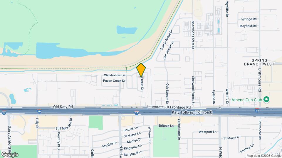 1323 W Forest Dr Map and Location Details