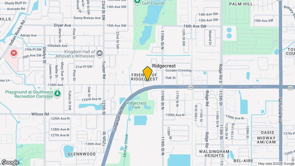 1825 134th Ave Map and Location Details