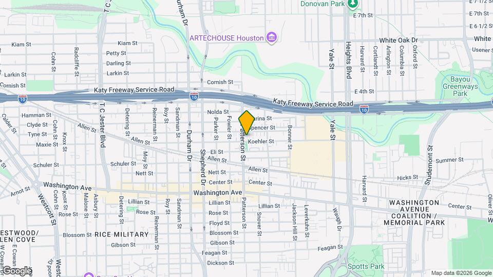 4418 Koehler St Map and Location Details