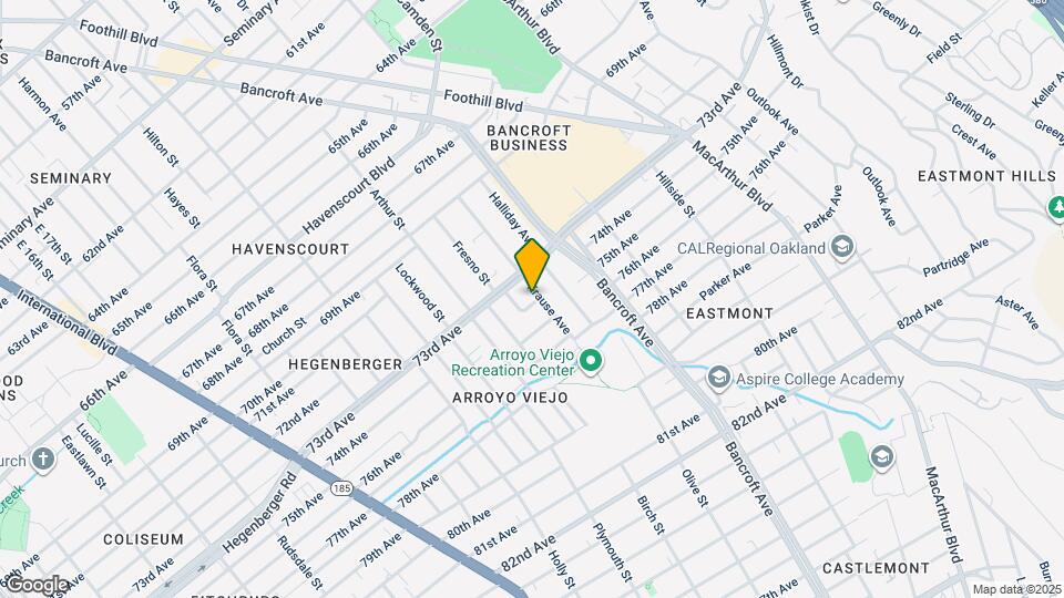 2319 Legion Ave Map and Location Details