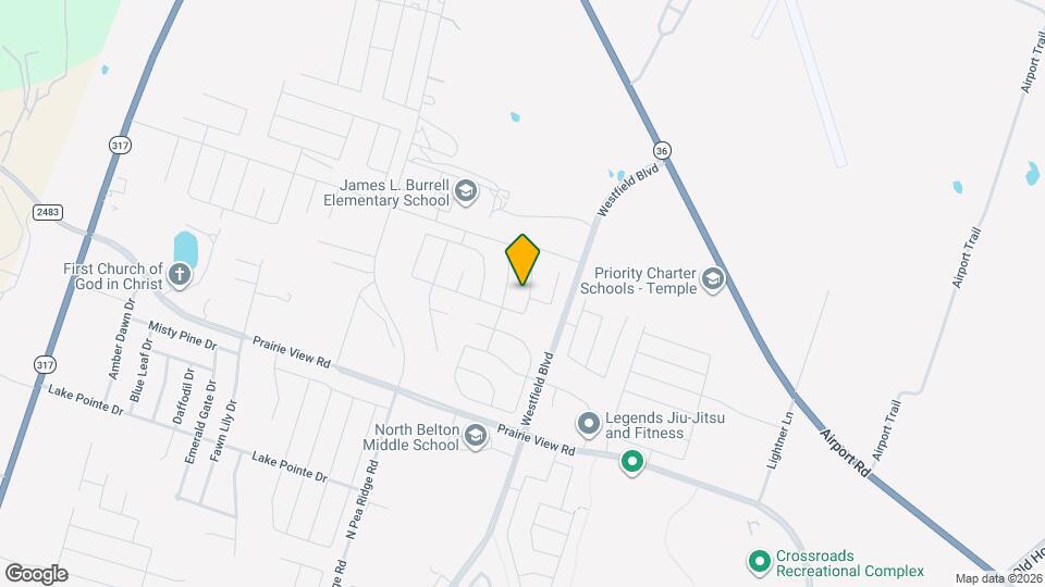 1902 Bayou Wood Ln Map and Location Details