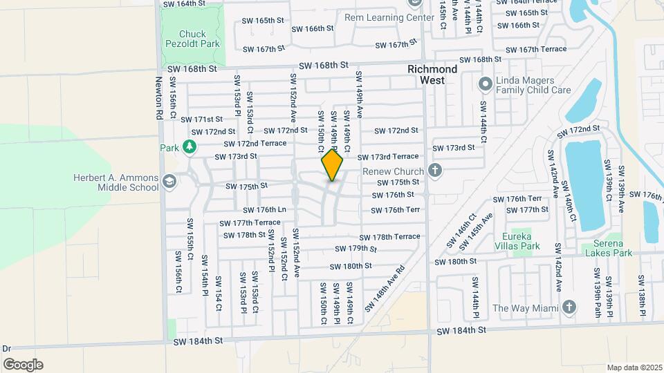 17545 SW 150th Ct Map and Location Details