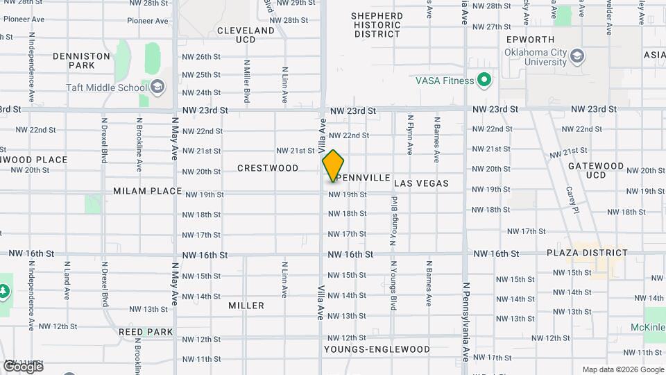 2421 NW 19th St, Unit 1 Map and Location Details