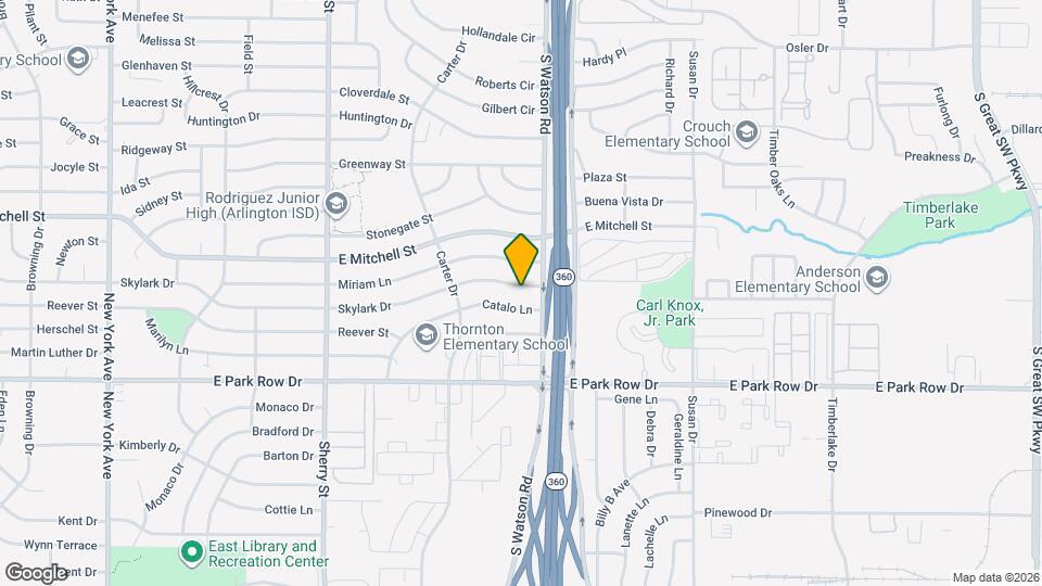 2508 Skylark Dr Map and Location Details