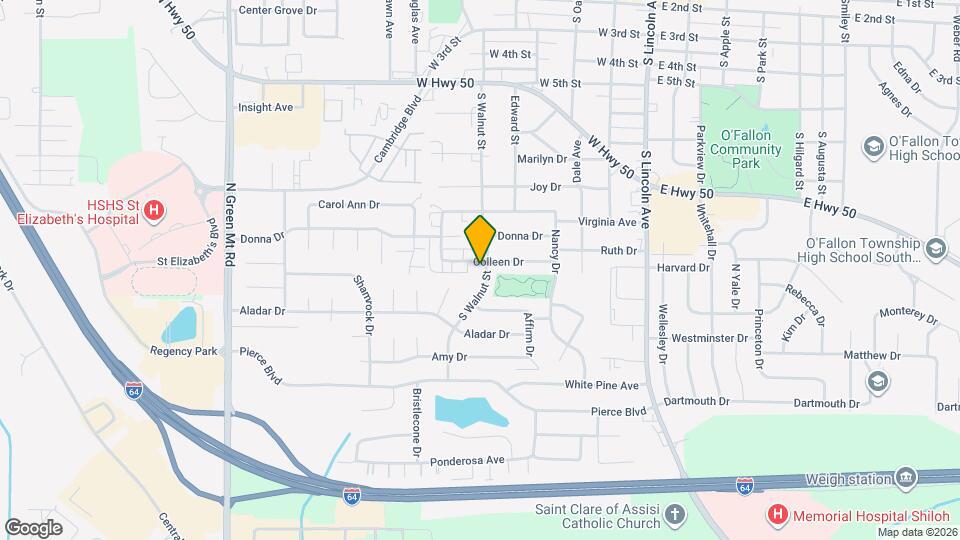 401 Colleen Dr Map and Location Details