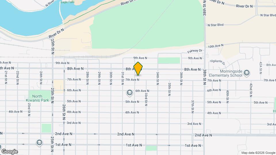 3205 7th Ave N Map and Location Details