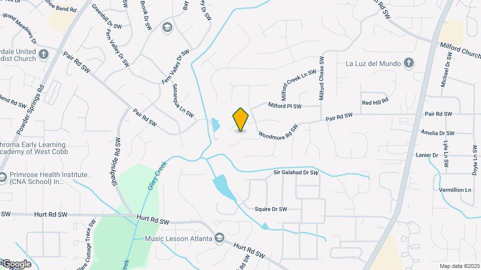 1626 Sparrow Wood Ln SW Map and Location Details