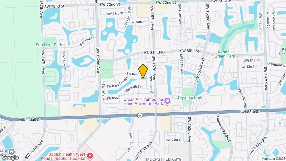 8325 SW 158th Ave Map and Location Details