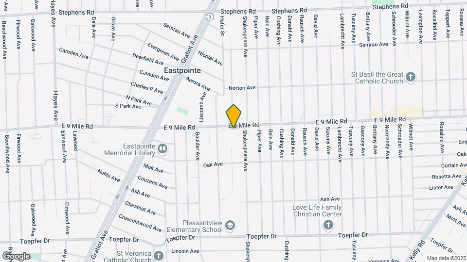 Easpointe Apartments Map and Location Details