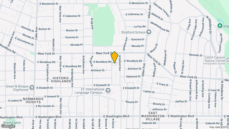 1780-1786 N Sierra Bonita Ave Map and Location Details
