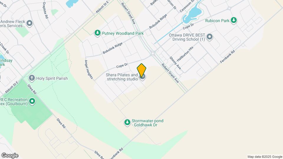 261 Finsbury Ave Map and Location Details