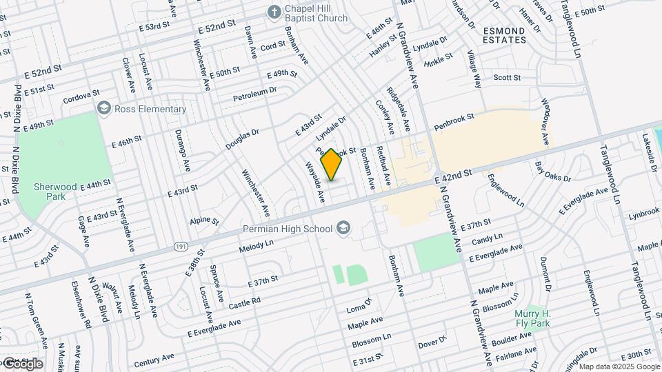 1803 Fernwood St Map and Location Details