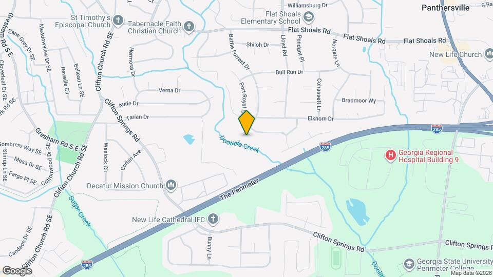 3018 Battle Forrest Dr Mapa y Detalles de la Ubicación