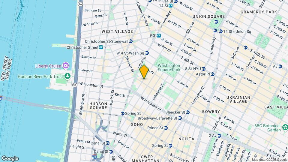 185 Bleecker Street Map and Location Details