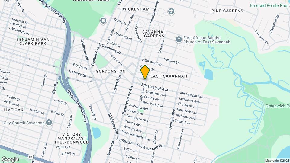 2033 California Ave, Unit 21047 Map and Location Details