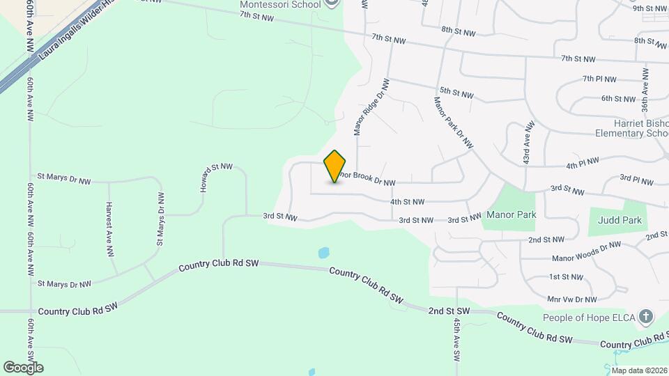 5011 4th St NW Map and Location Details