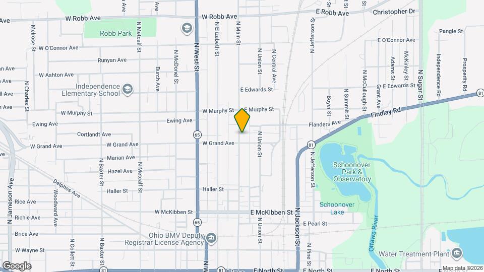 812 N Main St, Unit 812 Mapa y Detalles de la Ubicación