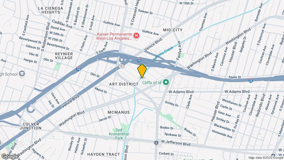 5941 Comey Ave Map and Location Details