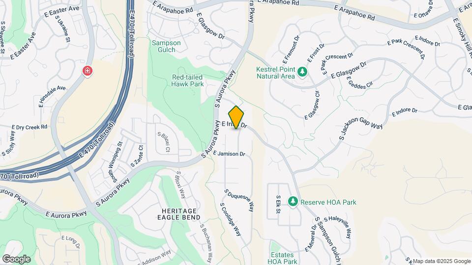 7567 S Duquesne Ct Map and Location Details