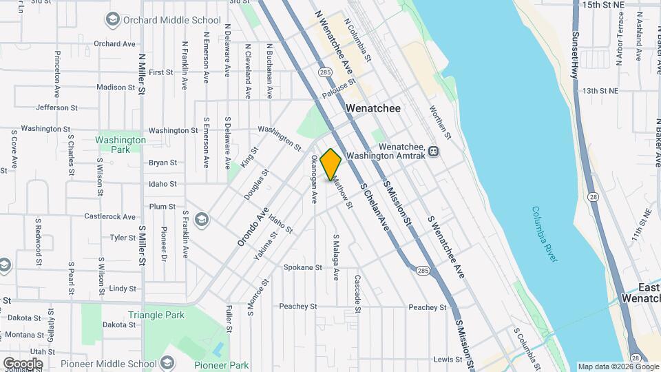 216 Methow St, Unit #1 Map and Location Details