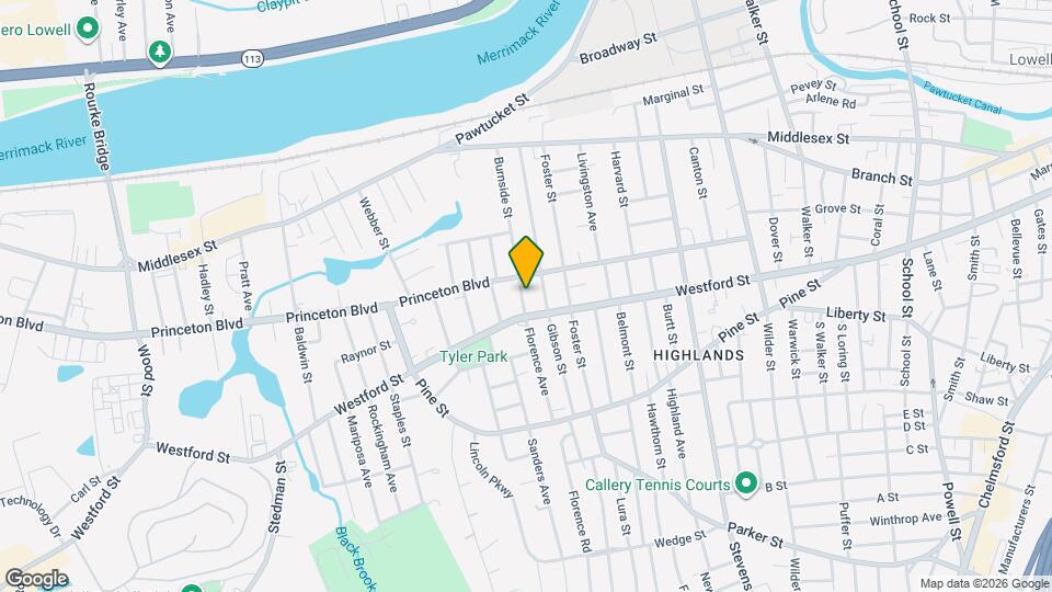 158 Dartmouth St Map and Location Details