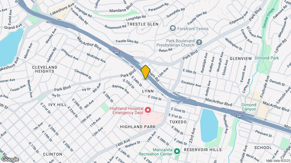 1251 MacArthur Blvd Map and Location Details