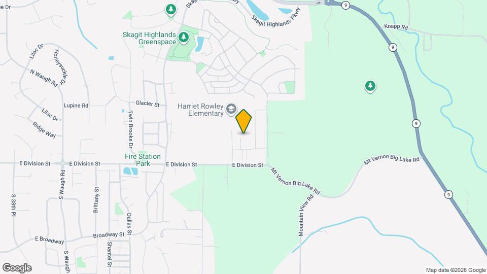 218 N 54th Pl Map and Location Details