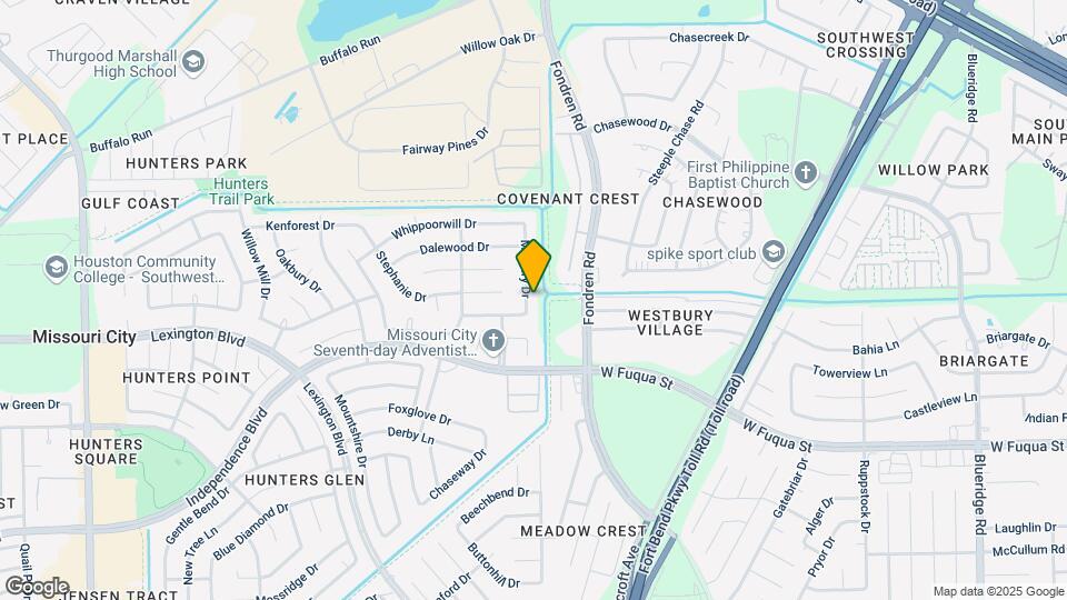 1815 Millbury Dr Map and Location Details