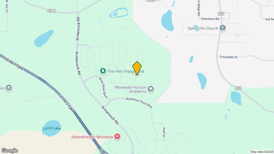 2126 Gold Dust Dr Map and Location Details