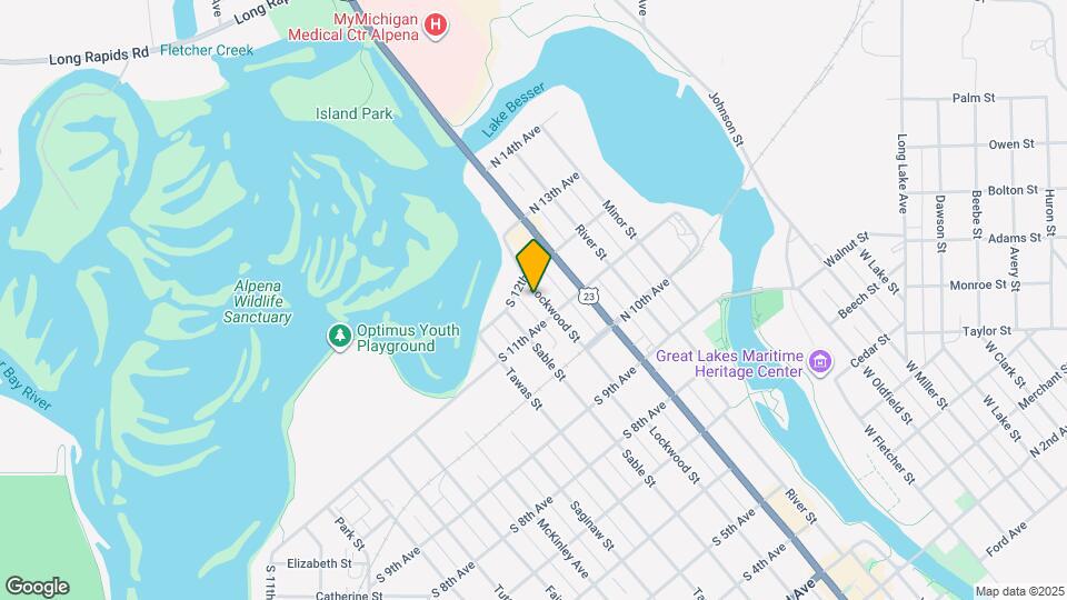 1018 Lockwood St Map and Location Details